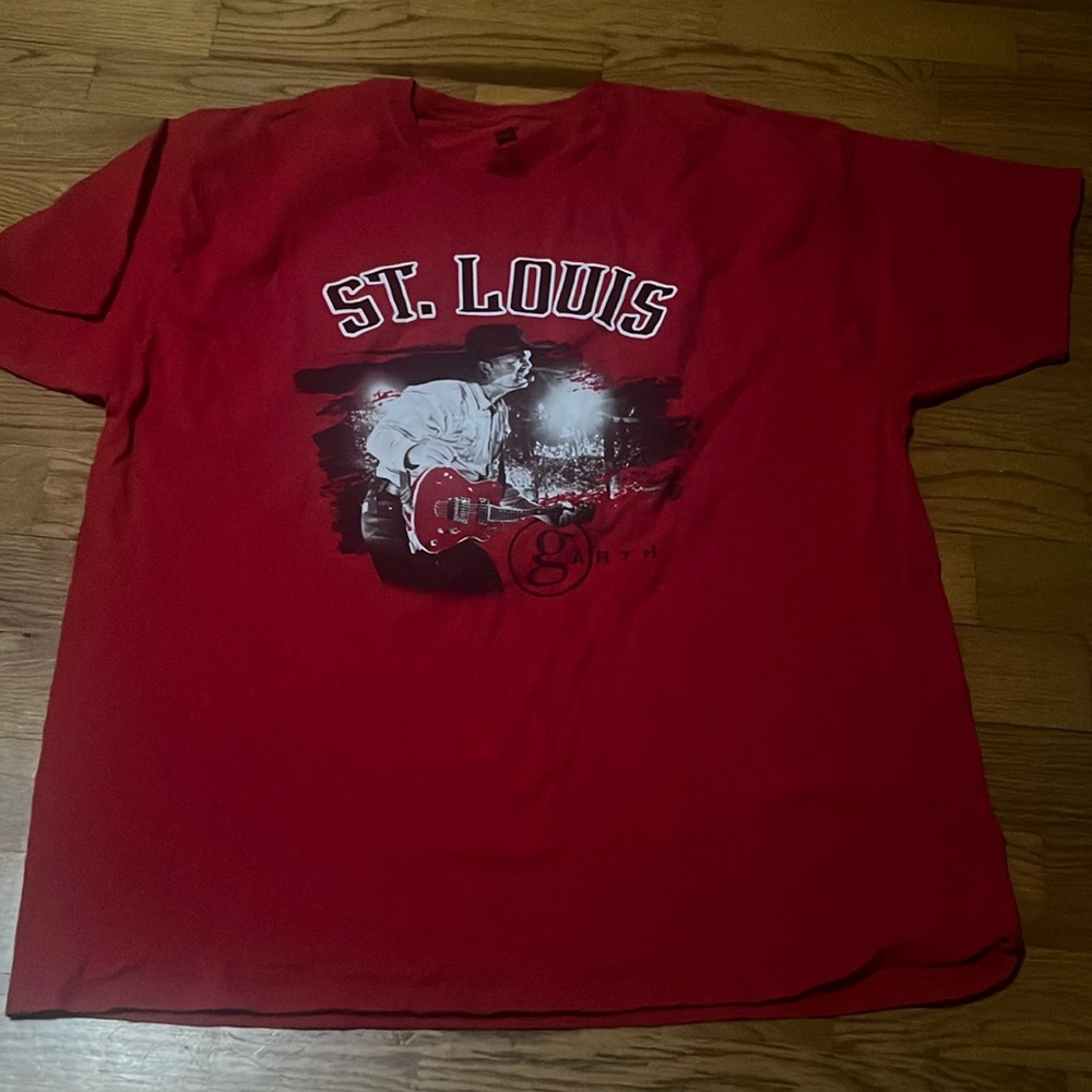 Garth Brooks T-Shirt Men's Stadium Tour DOUBLE SIDED PRINT St. Louis Mens s  2XL
